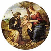 Holy Family by Raffael