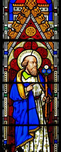 Stained Glass of St. Joseph